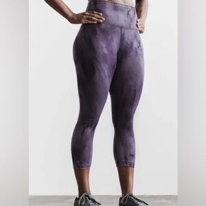 NOBULL Tie Dye Purple Leggings